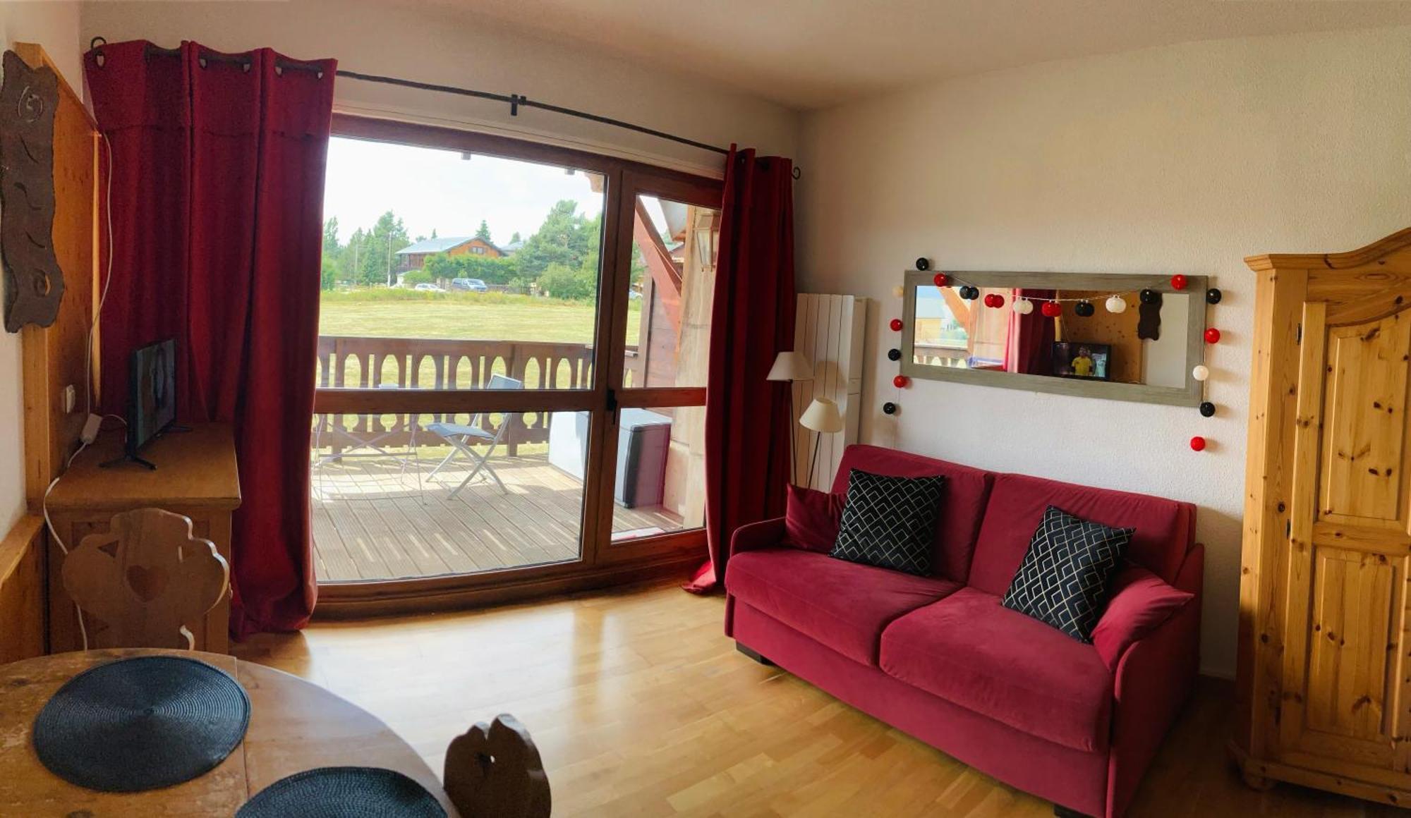 Studio 2 Personnes Avec Terrasse Bolquere Pyrenees 2000 外观 照片